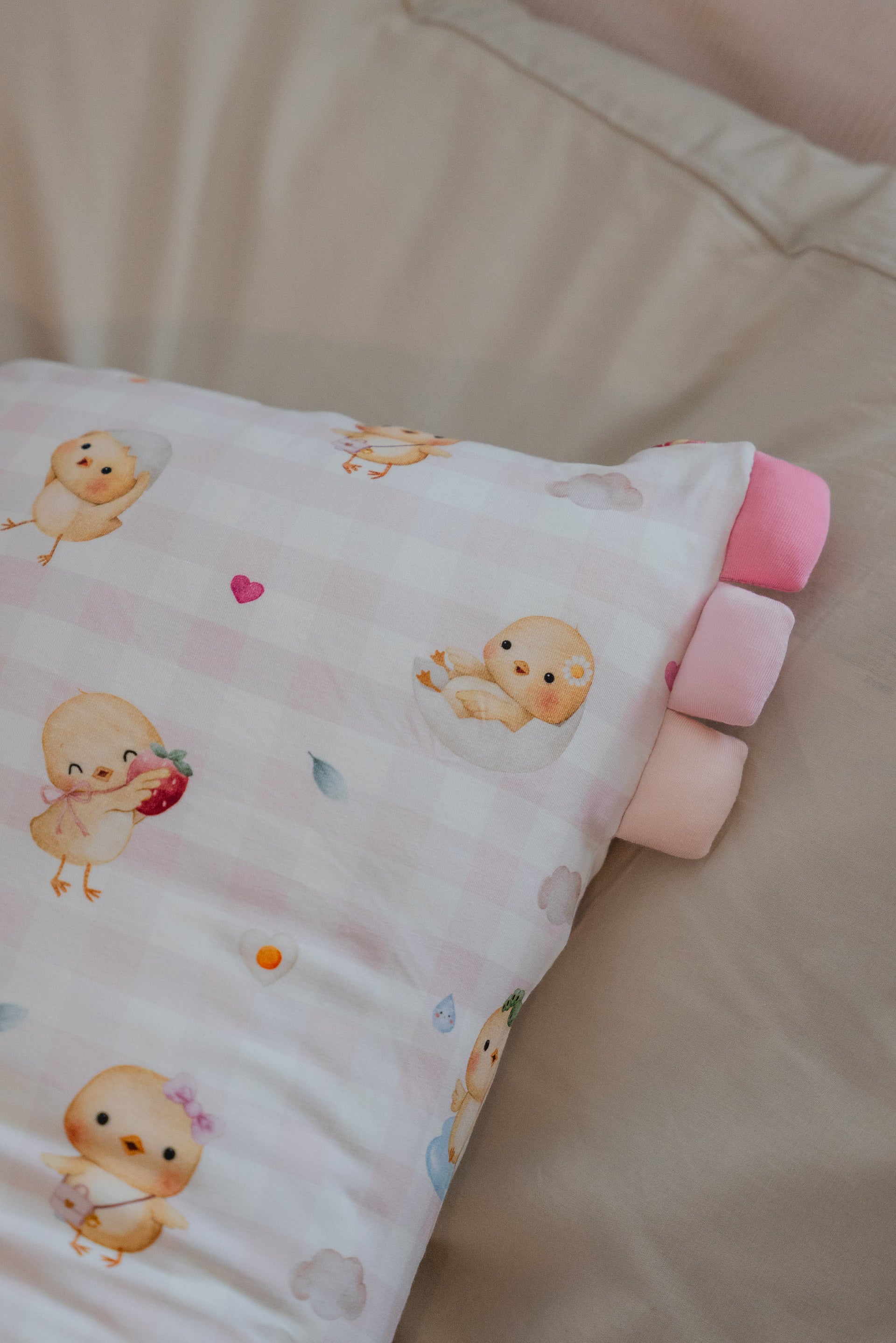 [Pillow] - Sunny Side Chick Valendtines