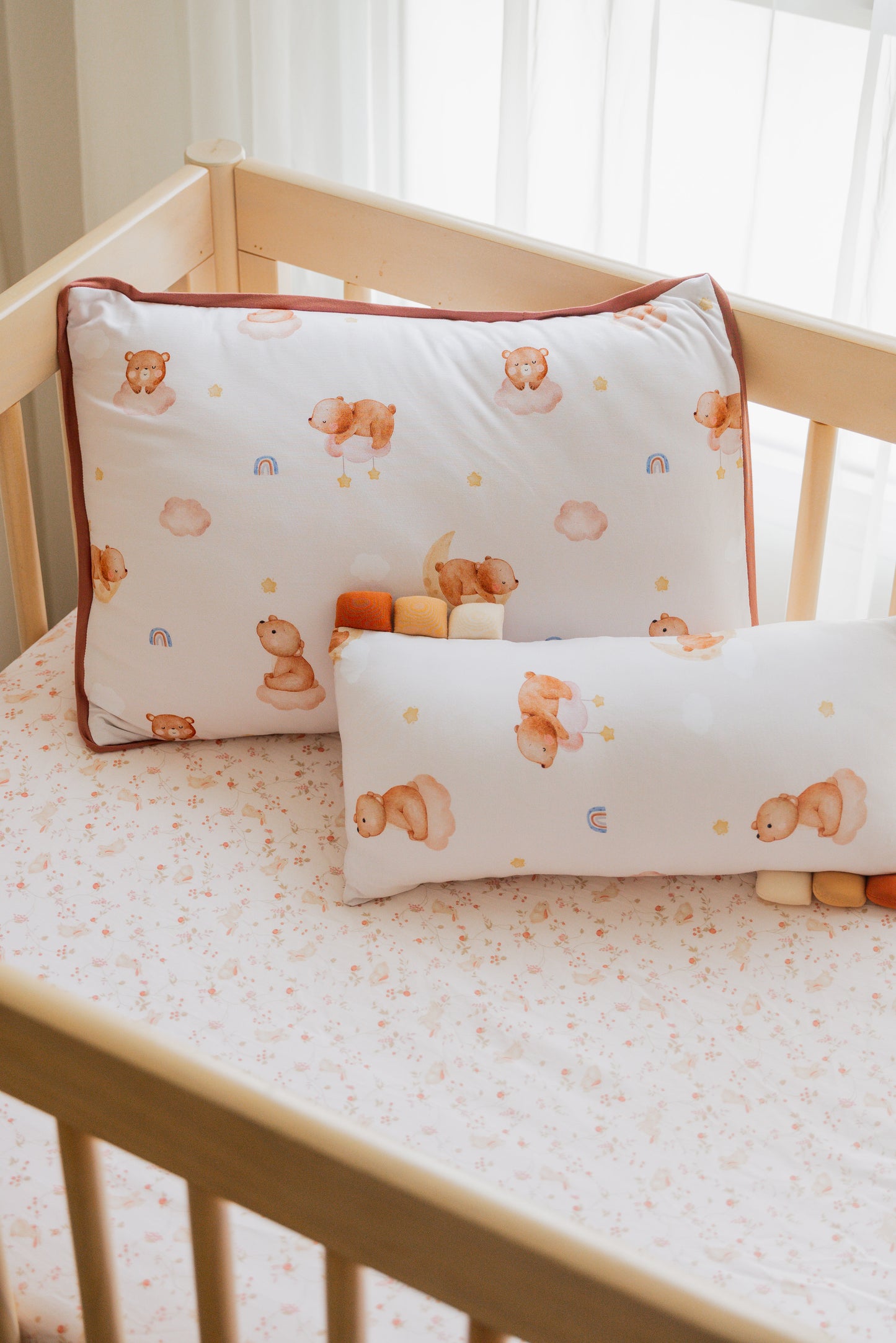 Bunnies Garden Bamboo Lyocell Cot Sheet