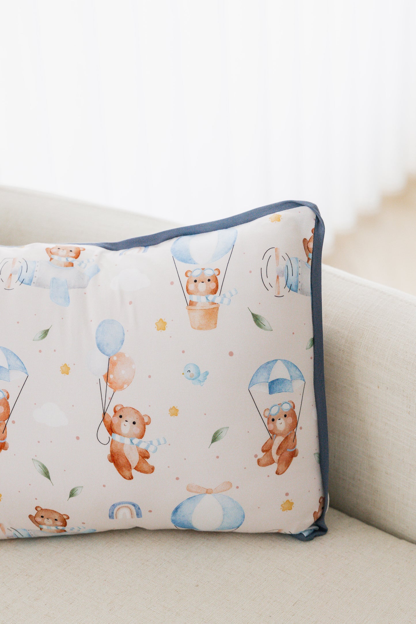 [Pillow] Explorer Bear Bamboo Pillow