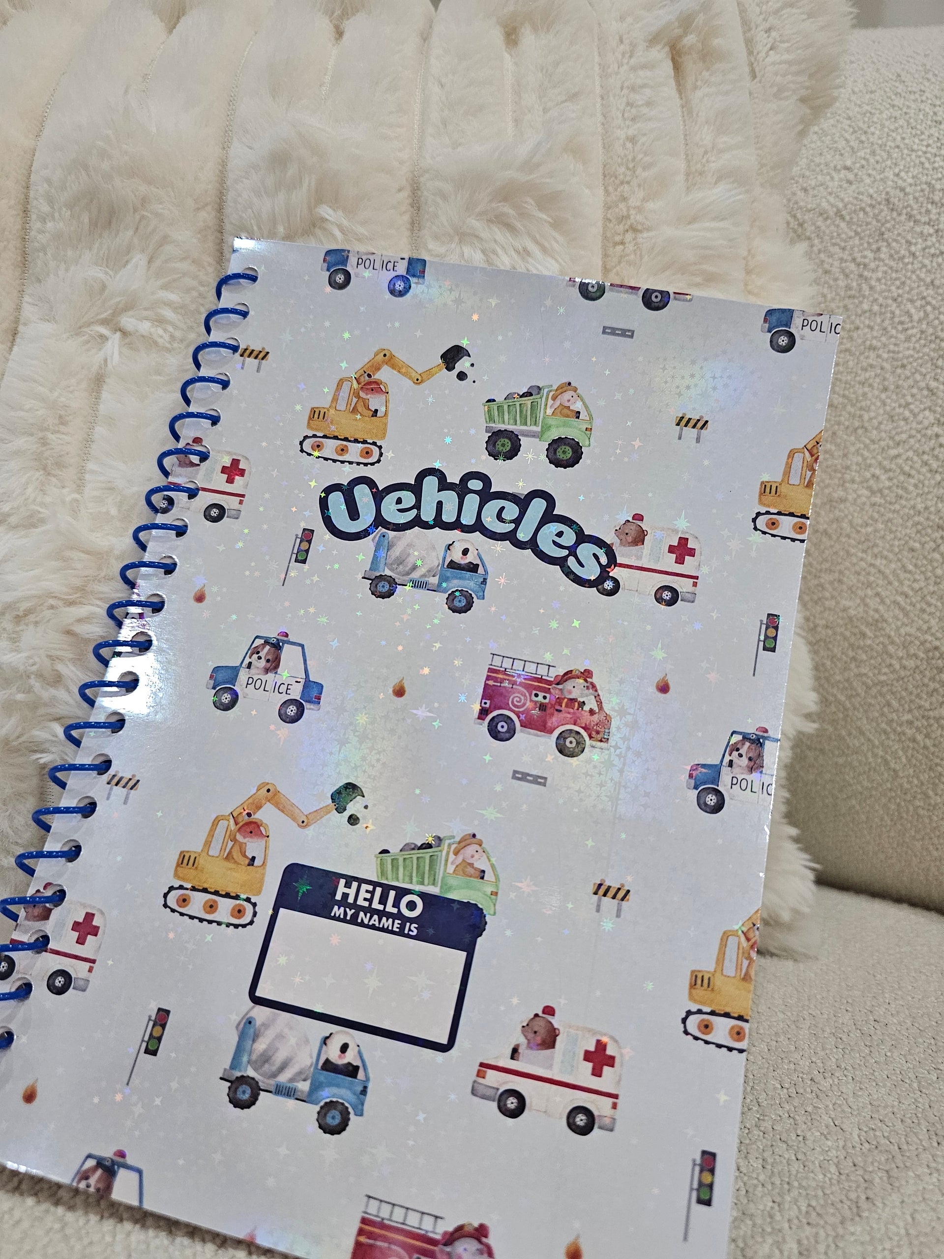 Vehicle Animal Friend Sticker Book