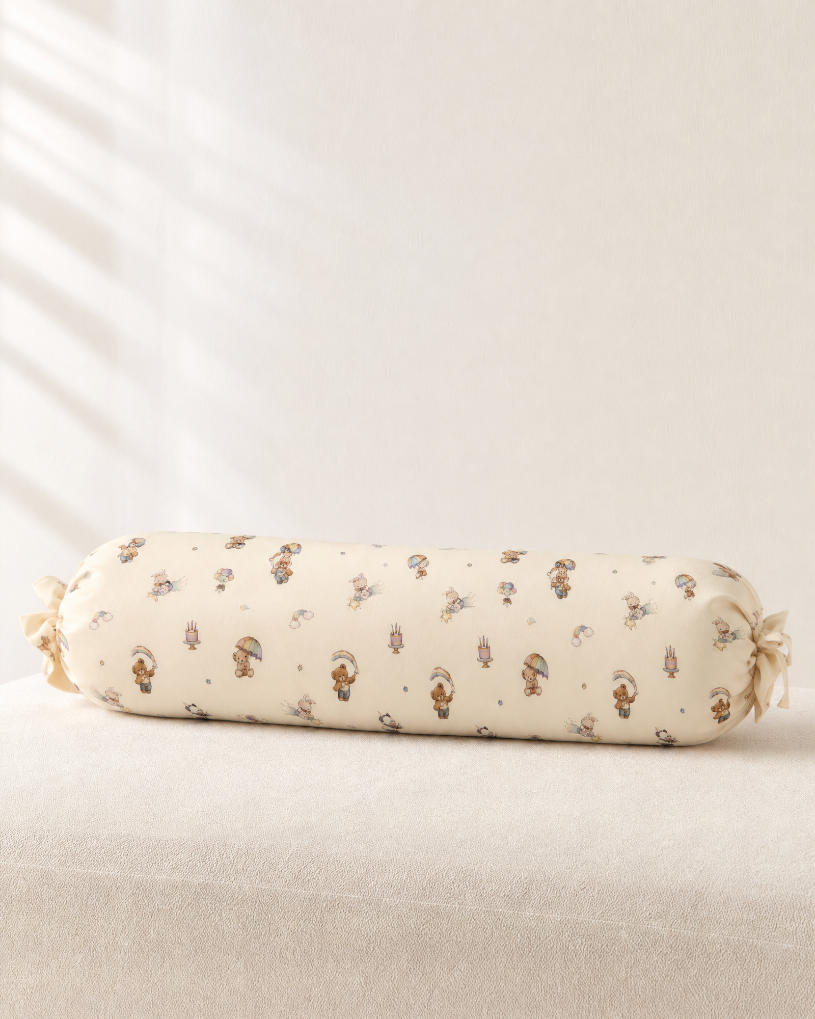 [Adult Bolster] - Rainbow Dreamland Cotton Sateen Adult Regular Bolster Case