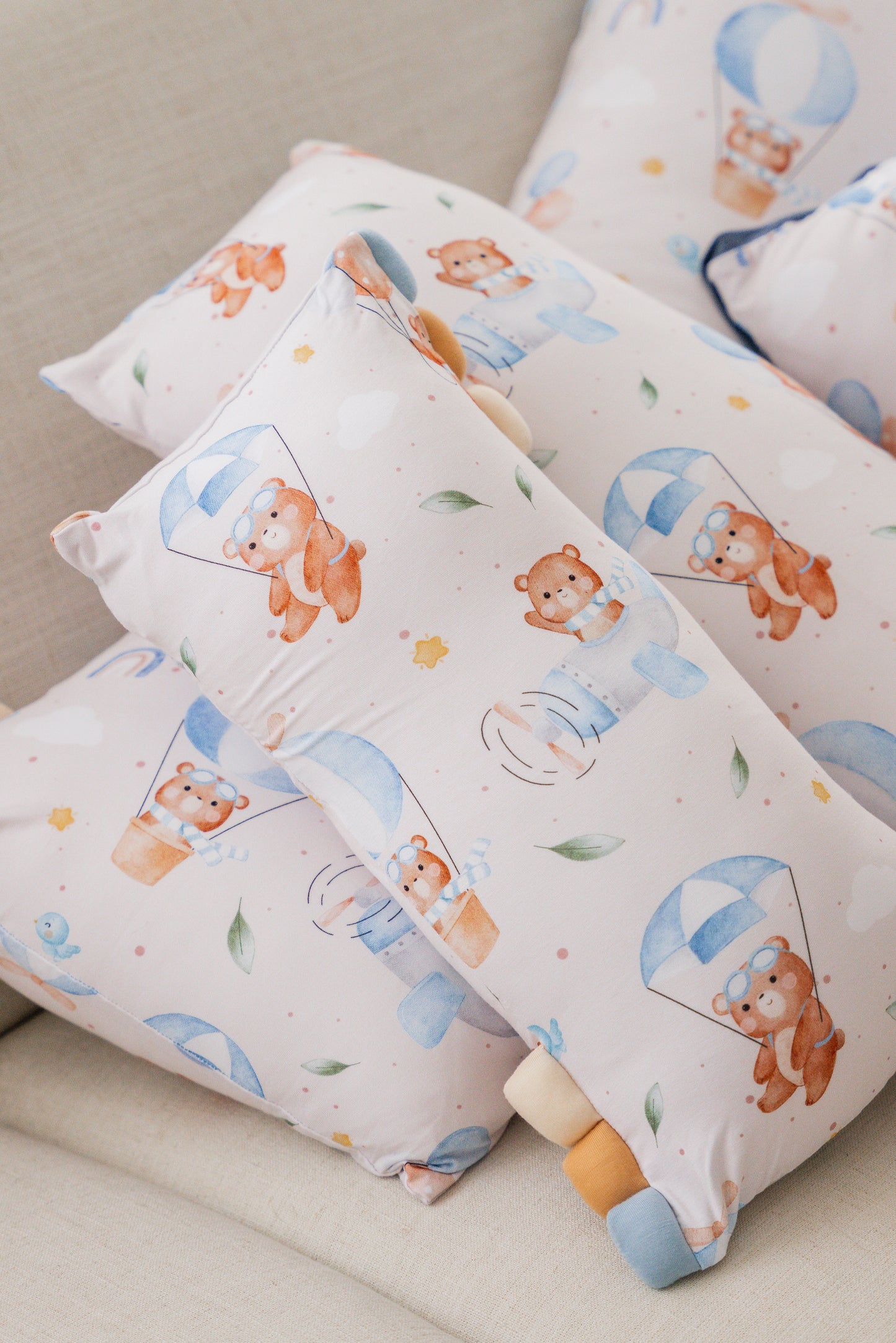 [Pillow] Explorer Bear Bamboo Pillow