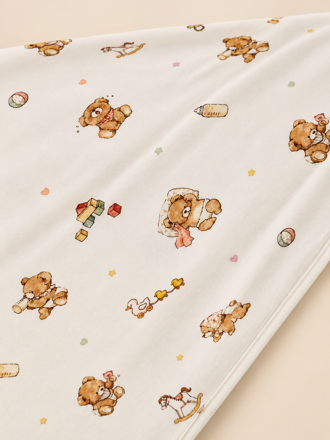 [Swaddle + hat] - Baby Bear Club