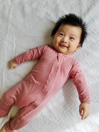 [PJ] Bamboo Pyjamas in Tea Rose