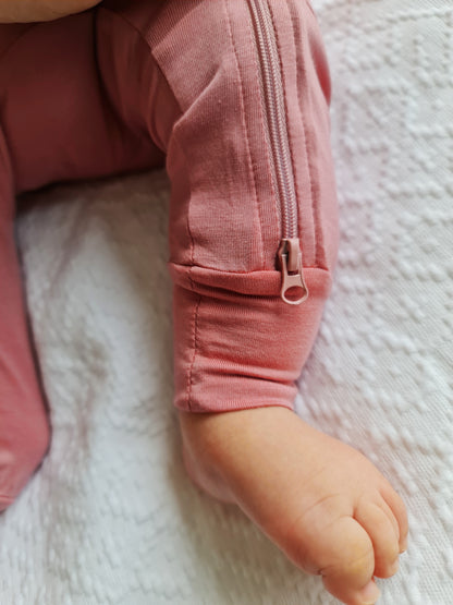 [PJ] Bamboo Pyjamas in Tea Rose